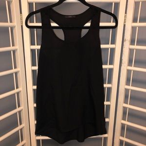 Black tank top